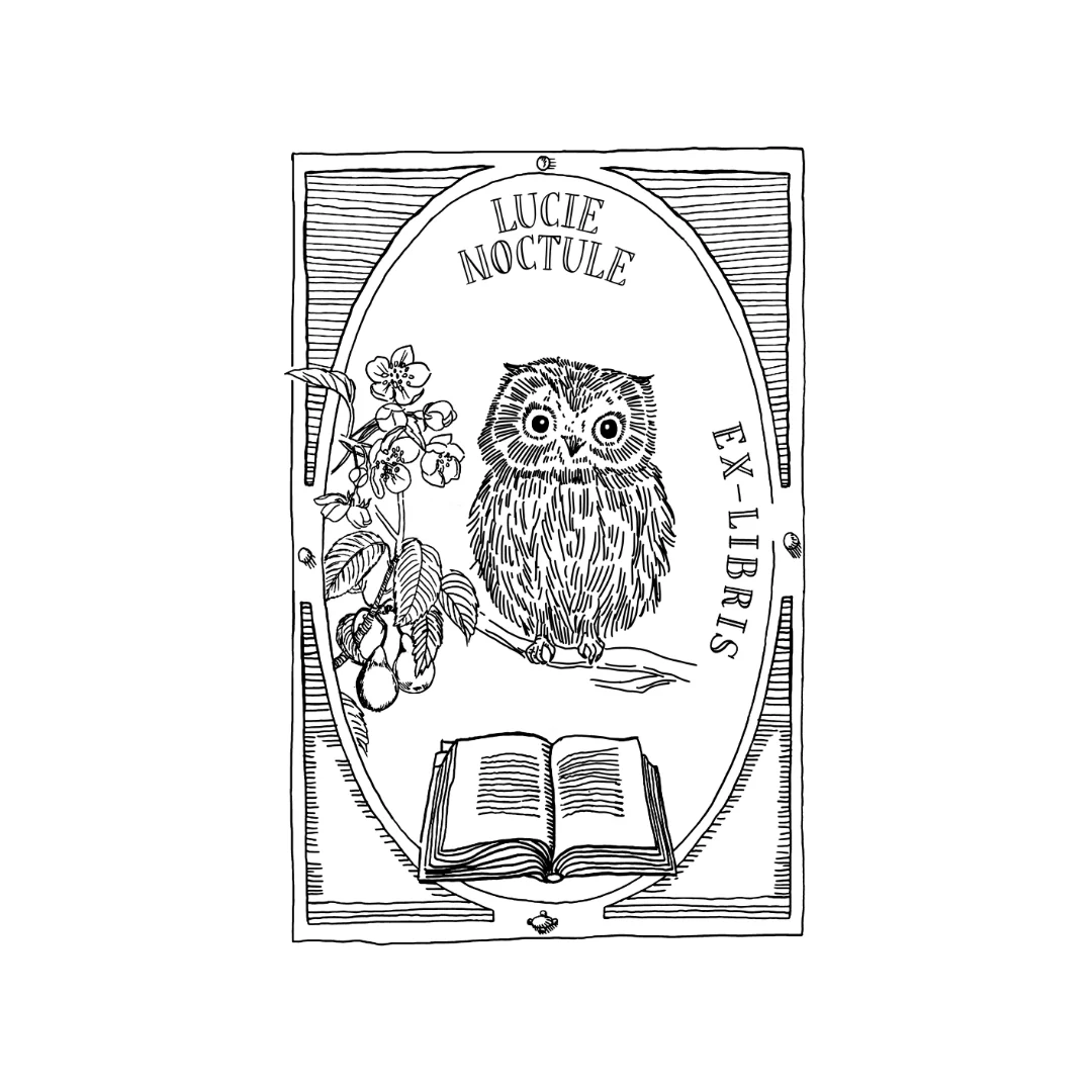 Ex-Libris semi-mesure